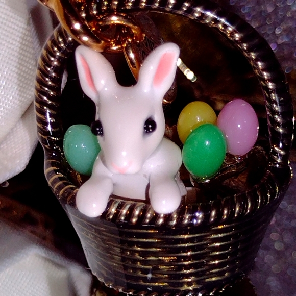 Juicy Couture Jewelry - Juicy Couture 🐇🐰 Bunny in an Easter Basket Never Removed from Original 🎁 NWT